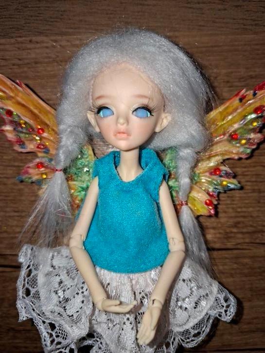 Elfje BJdoll, Verzamelen, Poppen, Zo goed als nieuw, Pop, Ophalen of Verzenden