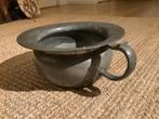Tinnen po, antieke kinderpot van tin, kinderpotje., Ophalen