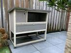 Mooi Ferplast konijnenhok Ranch 120 te koop, Ophalen, 90 cm of meer, Konijn, Hok