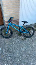Blauwe Piranha BMX Freestyle Fiets, Fietsen en Brommers, Fietsen | Crossfietsen en BMX, Gebruikt, Staal, Stuur 360° draaibaar