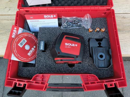 Sola Lijn Laser Qubo Basic Set nieuw, Doe-het-zelf en Verbouw, Meetapparatuur, Nieuw, Ophalen of Verzenden