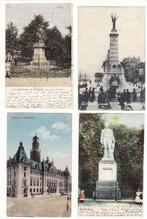 4x oud Rotterdam gelopen van 1903 / '04 / '08 en 1x uit 1925, Verzenden, Voor 1920, Gelopen, Zuid-Holland