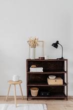 Meri-Lou Rotan Kast - Dressoir - Bruin, Bohemian - Rotan, Zo goed als nieuw, Minder dan 100 cm, 25 tot 50 cm