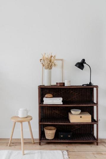 Meri-Lou Rotan Kast - Dressoir - Bruin beschikbaar voor biedingen