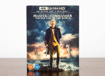 Master and Commander 4K UHD + Blu-Ray (UK Import) beschikbaar voor biedingen