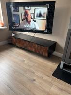 Dimaro Sheesham - zwevend tv-meubel, Huis en Inrichting, Ophalen of Verzenden, Zo goed als nieuw, 25 tot 50 cm, Minder dan 100 cm