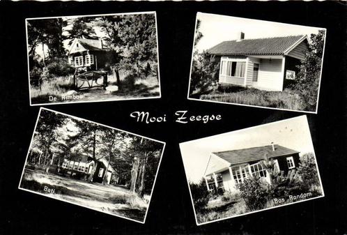 Mooi Zeegse - 4 afb - Paviljoen Duinoord - 1964 gelopen, Verzamelen, Ansichtkaarten | Nederland, Gelopen, Overijssel, 1960 tot 1980