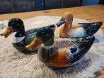 Michel Caugant Eenden Terrines - Set van 3, of p.stuk, Antiek en Kunst, Ophalen of Verzenden