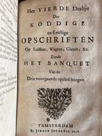 Koddige en Ernstige Opschriften, 1698, Antiek en Kunst, Ophalen of Verzenden