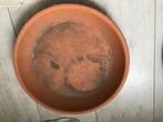 aardewerk bloem/planten onderbord, Tuin en Terras, Bloempotten, Rond, Aardewerk, Tuin, Ophalen of Verzenden