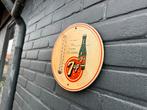 Vintage oude 7up Reclame Thermometer, Verzamelen, Merken en Reclamevoorwerpen, Reclamebord, Gebruikt, ., Ophalen of Verzenden