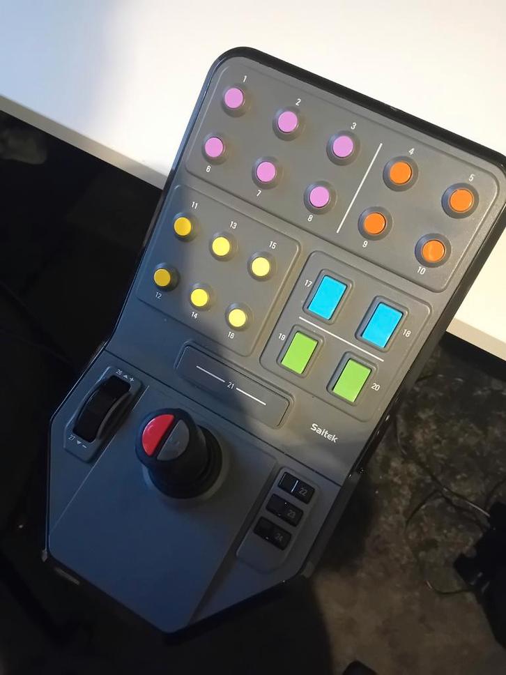 Saitek heavy equipment sidepannel voor Farming Simulator, Computers en Software, Joysticks, Zo goed als nieuw, Ophalen of Verzenden