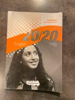 20/20 English Werkboek B1 - Zo goed als nieuw!, Boeken, Studieboeken en Cursussen, Ophalen of Verzenden, Zo goed als nieuw, MBO