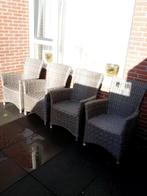 4 tuinstoelen, Ophalen, Zo goed als nieuw, Kunststof