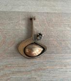Vintage Finse Jorma Laine bronzen hanger, Overige materialen, Overige voorstellingen, Bruin, Ophalen of Verzenden