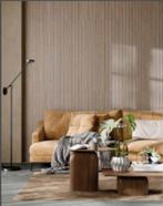 wandtegel 60x120 ecru zwart houtlook 3d, Zwart, Stonerbell, Nieuw, Ophalen of Verzenden