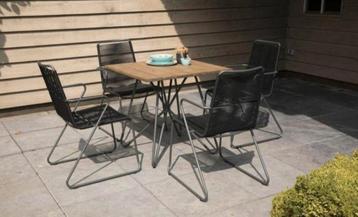 3x Tuintafel van Exotan Collectie: Slimm 80 x 80 x 75 cm beschikbaar voor biedingen