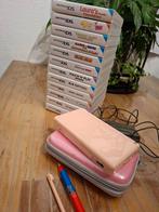 Nintendo DS met 12 Spelletjes, Spelcomputers en Games, Spelcomputers | Nintendo DS, Ophalen, DS Original of Phat, Roze, Gebruikt