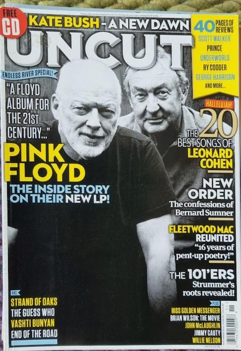 UNCUT 11-2014 210 Pink Floyd Willie Nelson Bernard Sumner Ne, Boeken, Tijdschriften en Kranten, Zo goed als nieuw, Muziek, Film of Tv