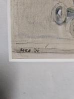 tekening van Harm Kamerling Onnes, Antiek en Kunst, Kunst | Schilderijen | Klassiek, Ophalen