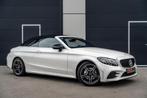 Mercedes C-klasse Cabrio 180 AMG Diffuser|Carplay|Leder|VOL!, Auto's, Automaat, 1800 kg, Euro 6, Cabriolet