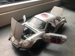 Witte Renault Alpine A110 - Bburago 1:24 - zeldzaam, Ophalen of Verzenden, Gebruikt, Auto, Bburago