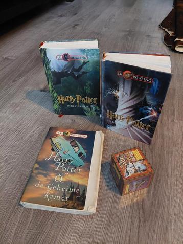 set HARRY POTTER boeken, incl blokpuzzel beschikbaar voor biedingen