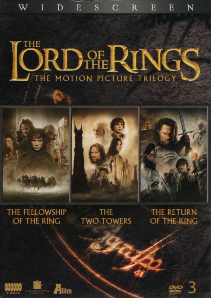 The Lord Of The Rings dvd box, Verzamelen, Lord of the Rings, Zo goed als nieuw, Overige typen, Ophalen of Verzenden