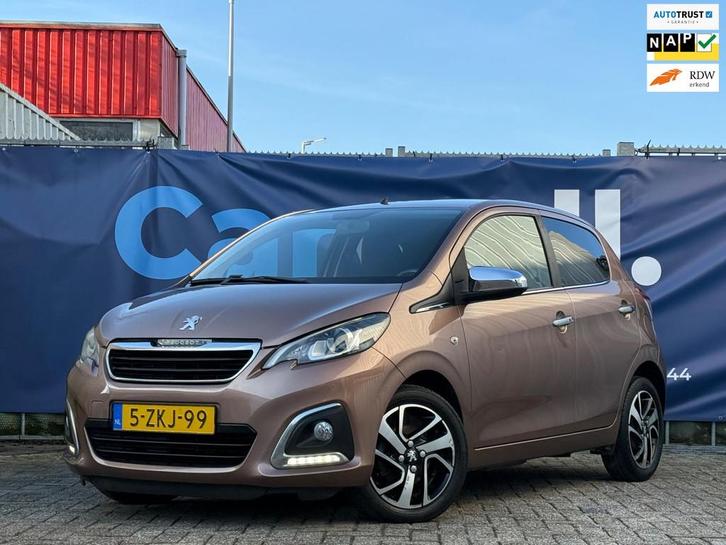Peugeot 108 1.0 e-VTi Première 2e Eigenaar,Navi,Camera,Clim, Auto's, Peugeot, Bedrijf, Te koop, ABS, Achteruitrijcamera, Airbags