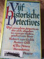 Vijf historische detectives , die spelen in vroeger tijden., Boeken, Detectives, Ophalen of Verzenden, Gelezen