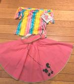 Nieuwe Barbie disco verkleedset maat 42 rok met top, Ophalen of Verzenden, Zo goed als nieuw, Maat 42/44 (L), Carnaval