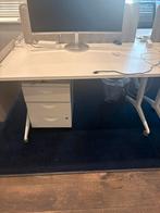 Bureau met wielen - Handig en Mobiel, Ophalen, Met wielen, Gebruikt, Bureau