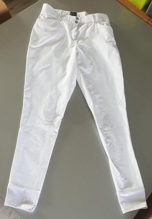 Z.G.A.N. BR WEDSTRIJD RIJBROEK MET SILICONE ZITVLAK, MAAT 40, Dieren en Toebehoren, Paardrijkleding, Zo goed als nieuw, Dames