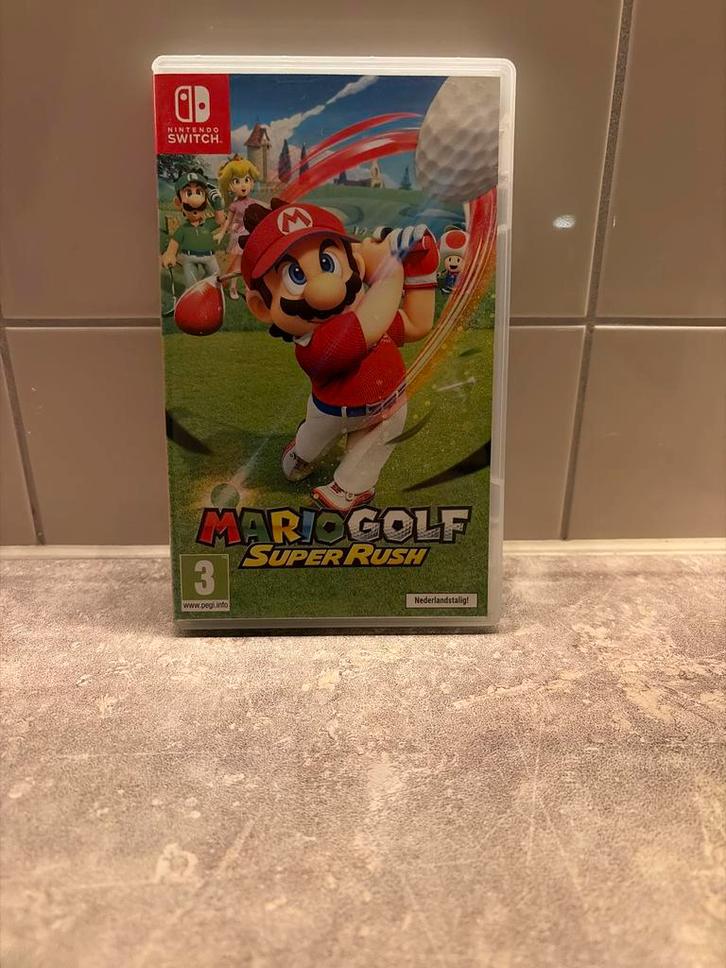 Mario Golf: Super Rush - Nintendo Switch, Spelcomputers en Games, Games | Nintendo Switch, Zo goed als nieuw, Sport, 1 speler