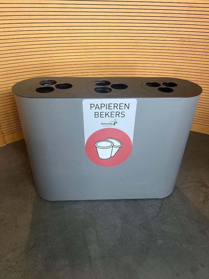 Koffiekopje prullenbak 98x31xh73 cm, 100 euro/stuk, 2 stuks, Huis en Inrichting, Keuken | Servies, Gebruikt, Overige stijlen, Ophalen of Verzenden