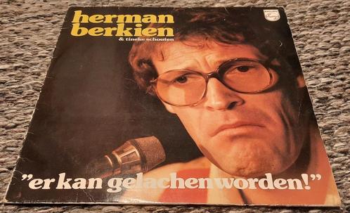 LP:  Herman Berkien & T. Schouten - Er kan gelachen worden!, Cd's en Dvd's, Vinyl | Nederlandstalig, Gebruikt, Ophalen of Verzenden