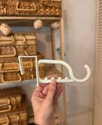Deurhanger om kleding op te hangen - wit, Huis en Inrichting, Woonaccessoires | Kapstokken, Ophalen of Verzenden, Zo goed als nieuw