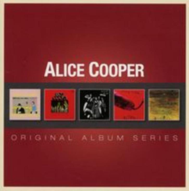 Alice Cooper - Original Album Series - 5 CDs GRATIS BEZORGD, Cd's en Dvd's, Cd's | Rock, Nieuw in verpakking, Poprock, Verzenden