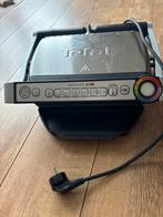 Tefal OptiGrill + zo goed als nieuw, Witgoed en Apparatuur, Ophalen, Vaatwasmachinebestendig, Zo goed als nieuw, Tafelgrill