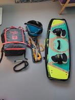 Complete kitsurfset Bandid f-one 9m2 f-one 52/45 cm Mustic, Watersport en Boten, Kitesurfen, Gebruikt, Ophalen of Verzenden, Kitesurf-set