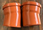 PVC bocht, 125 mm 15 graden Binnen-buiten glijmof,, Afvoer, Pvc, Nieuw, Ophalen of Verzenden
