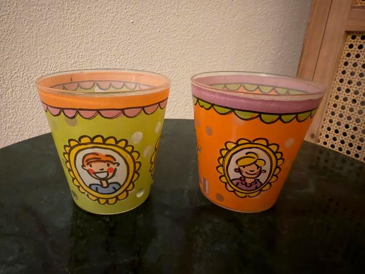 Blond Amsterdam sap glazen, Verzamelen, Glas en Borrelglaasjes, Zo goed als nieuw, Frisdrankglas, Ophalen of Verzenden