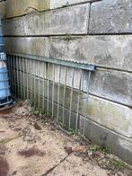 Hek, poort gegalvaniseerd, Tuin en Terras, Ophalen, Gebruikt, IJzer, Spijlenhekwerk