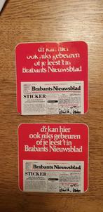 Strip stickers Brabants Nieuwsblad, Panda en de spiegelbloem, Ophalen of Verzenden