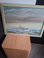 Schilderij   onbek schilder zeker 40 jaar oud of meer, Antiek en Kunst, Kunst | Schilderijen | Klassiek, Ophalen of Verzenden