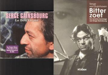 SERGE GAINSBOURG Le Bon Vivant 2CD en/of BOEK Bitterzoet *DC beschikbaar voor biedingen