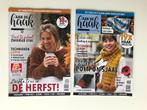 Aan de haak 2 bladen, Ophalen of Verzenden, Nieuw, Haken, Patroon of Boek