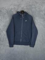 Vintage Nike Trui Hoodie L Navy Blauw y2k, Maat 52/54 (L), Blauw, Nike, Ophalen of Verzenden
