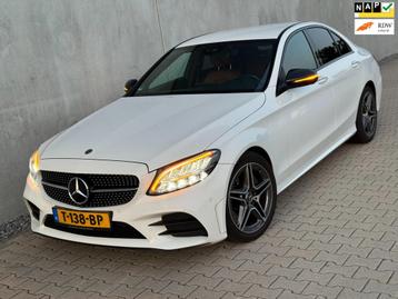 Mercedes-Benz C-klasse 300 AMG LED Carplay Virtual Burmester beschikbaar voor biedingen