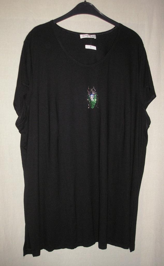 Shirt Mona Lisa maat 56 met applicatie, Kleding | Dames, Grote Maten, Nieuw, Shirt of Top, Zwart, Verzenden